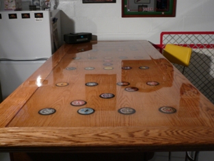 Clear Epoxy Resin Table Top